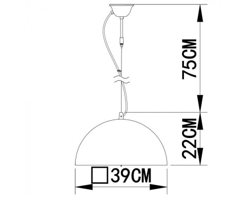 Подвесной светильник Rome A4175SP-1WH Arte Lamp