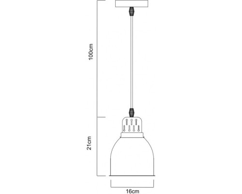 Подвесной светильник Eurica A4248SP-1BK Arte Lamp
