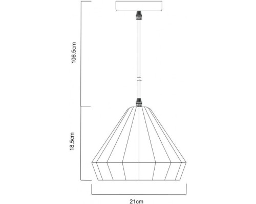 Подвесной светильник Imbuto A4281SP-1CL Arte Lamp