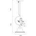 Подвесной светильник Amur A4288SP-1WH Arte Lamp