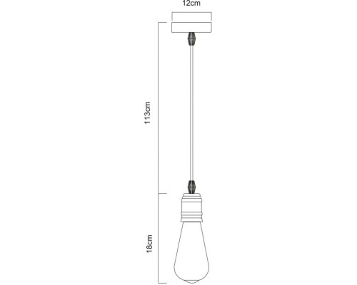 Подвесной светильник Mazzetto A4290SP-1BK Arte Lamp
