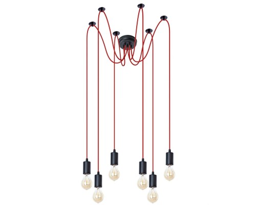Подвесная люстра Bender A4322SP-6RD Arte Lamp