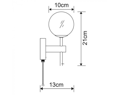 Бра Aqua-bolla A4444AP-1CC Arte Lamp