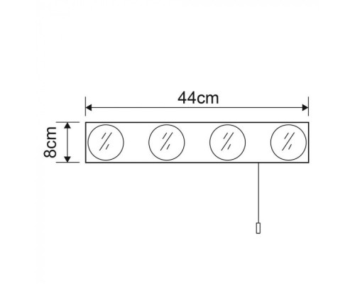 Бра Aqua-bolla A4444AP-4CC Arte Lamp