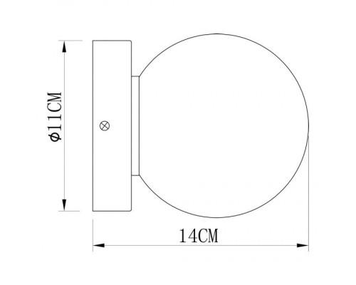 Настенный светильник Aqua-bolla A4445AP-1CC Arte Lamp