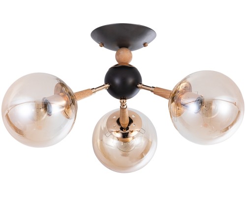 Потолочная люстра Boston A4485PL-3BK Arte Lamp