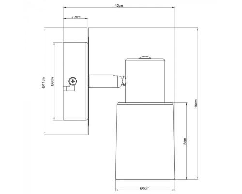 Спот Cavalletta A4510AP-1SS Arte Lamp