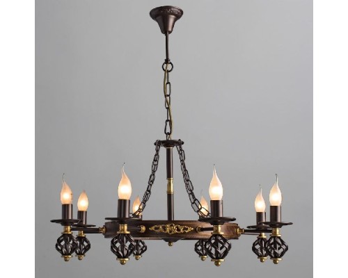 Подвесная люстра Cartwheel A4550LM-8CK Arte Lamp