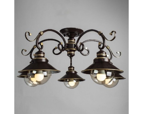 Потолочная люстра Grazioso A4577PL-5CK Arte Lamp