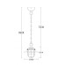 Подвесной светильник Lanterna A4579SP-1AB Arte Lamp