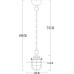 Подвесной светильник Lanterna A4579SP-1WG Arte Lamp