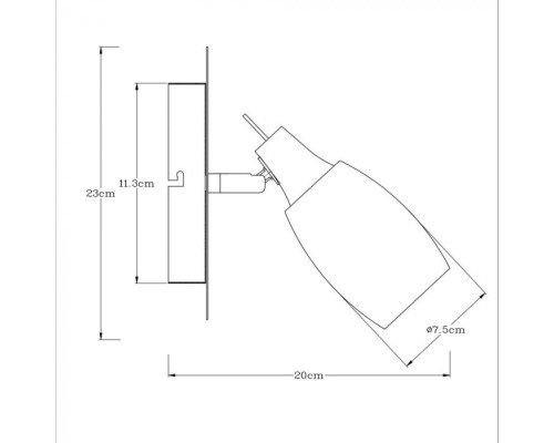 Спот Volare A4590AP-1SS Arte Lamp