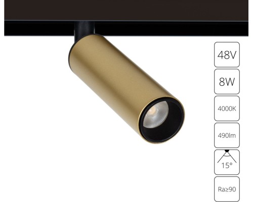 Трековый светильник Linea A4660PL-1SG Arte Lamp