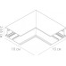 Коннектор угловой внутренний Linea-Accessories A480833 Arte Lamp