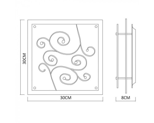 Потолочный светильник Esmeralda A4814PL-2CC Arte Lamp