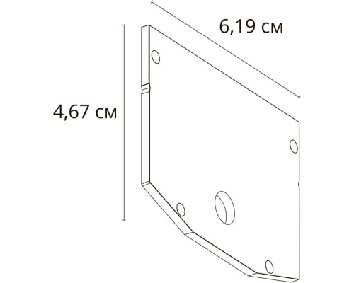 Заглушка Linea-Accessories A483206E Arte Lamp