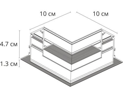 Соединитель угловой Linea-Accessories A487706 Arte Lamp
