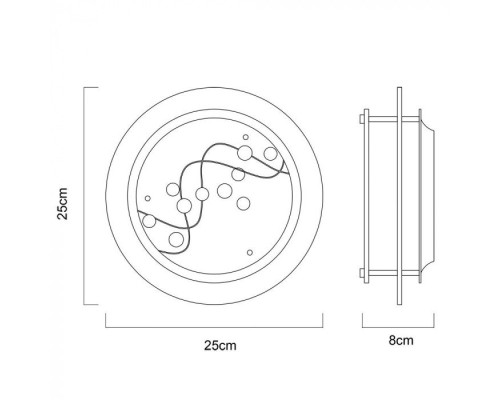 Потолочный светильник Belle A4890PL-1CC Arte Lamp