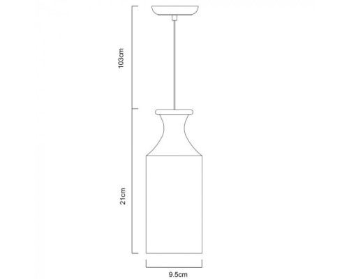 Подвесной светильник Caraffa A4971SP-1CC Arte Lamp