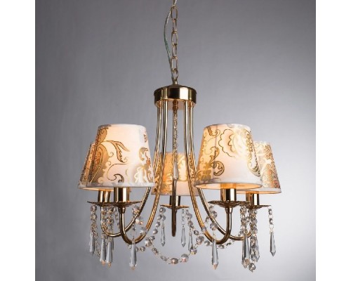 Подвесная люстра Armonico A5008LM-5GO Arte Lamp