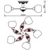 Потолочная люстра Cristy A5028PL-5WH Arte Lamp