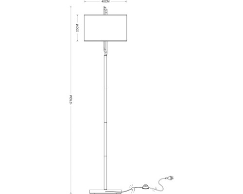 Торшер Julietta A5037PN-2CC Arte Lamp