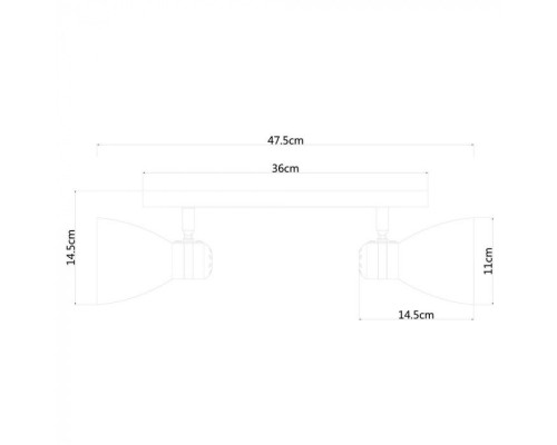 Спот Mercoled A5049AP-2WH Arte Lamp