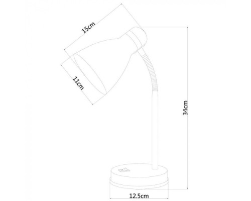 Настольная лампа Mercoled A5049LT-1BK Arte Lamp