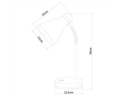Настольная лампа Mercoled A5049LT-1WH Arte Lamp
