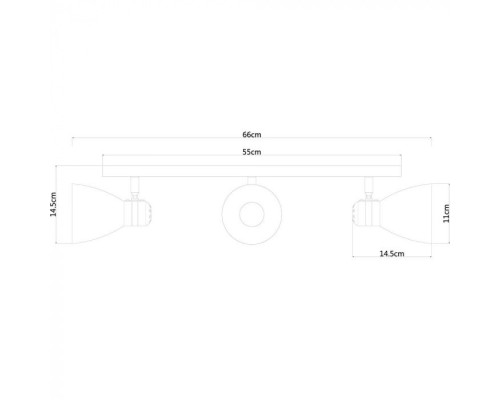 Спот Mercoled A5049PL-3BK Arte Lamp