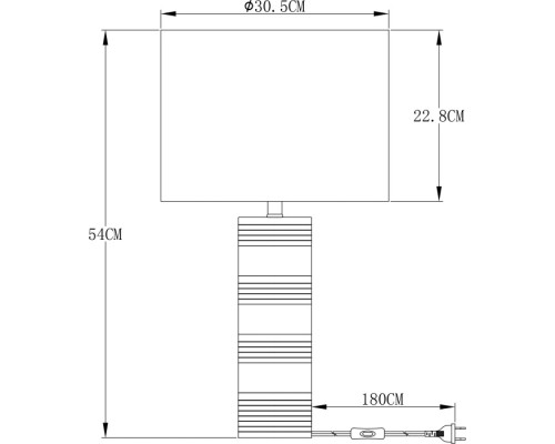 Интерьерная настольная лампа Maia A5057LT-1AB Arte Lamp