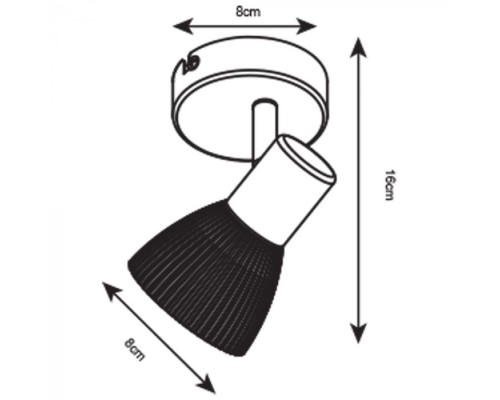 Спот Parry A5062AP-1SS Arte Lamp