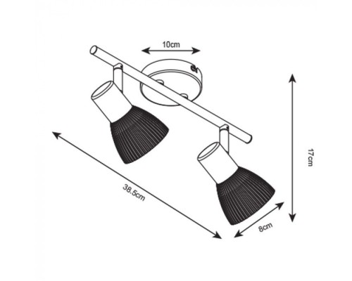 Спот Parry A5062AP-2AB Arte Lamp
