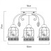 Потолочная люстра Cincia A5090PL-3WG Arte Lamp