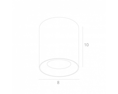 Точечный светильник Facile A5112PL-1BK Arte Lamp