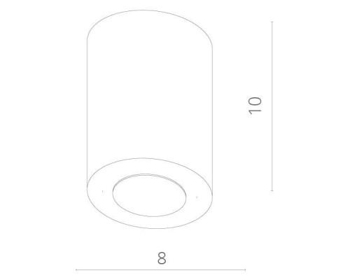 Точечный светильник Facile A5112PL-1WH Arte Lamp
