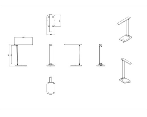 Офисная настольная лампа London A5124LT-1BK Arte Lamp
