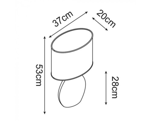 Настольная лампа Marriot A5144LT-1BR Arte Lamp