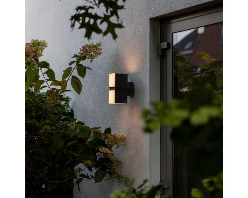 Настенный светильник уличный Belgrade A5193AL-2BK Arte Lamp