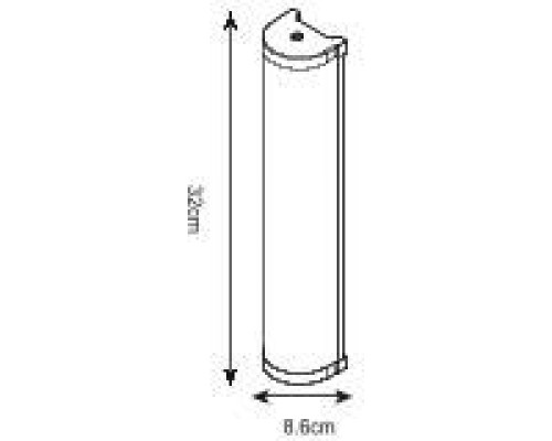 Настенный светильник Aqua-bara A5210AP-2WH Arte Lamp