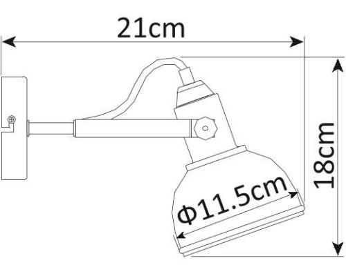 Бра Martin A5213AP-1AB Arte Lamp