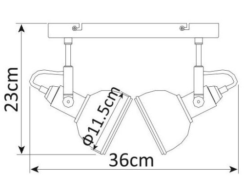 Бра Martin A5213AP-2BR Arte Lamp