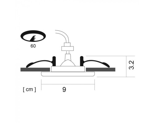 Точечный светильник Wagner A5221PL-1CC Arte Lamp