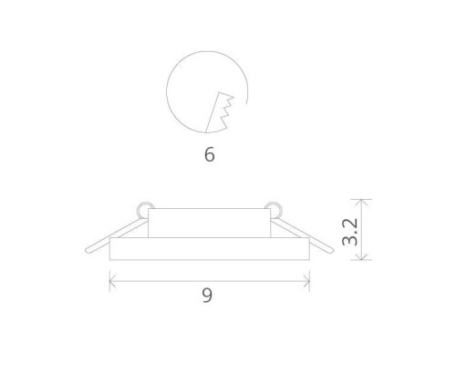 Точечный светильник Wagner A5222PL-1CC Arte Lamp