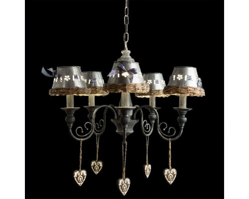 Подвесная люстра Fattoria A5290LM-5RI Arte Lamp