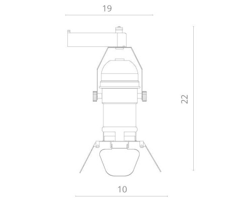 Трековый светильник Petalo A5319PL-1WH Arte Lamp