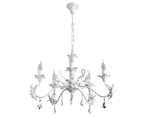 Подвесная люстра Angelina A5349LM-5WH Arte Lamp