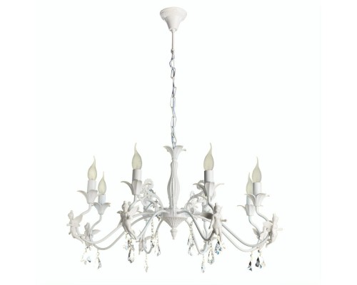Подвесная люстра Angelina A5349LM-8WH Arte Lamp