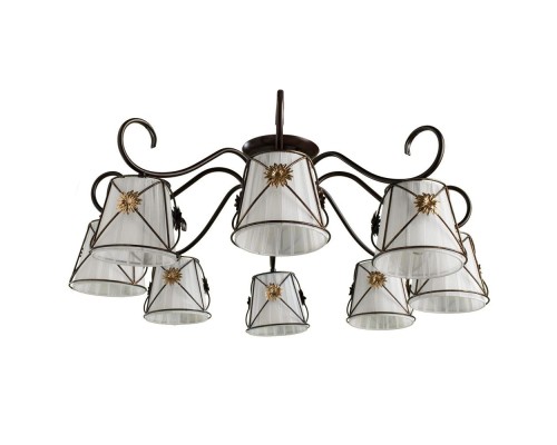 Потолочная люстра Fortuna A5495PL-8BR Arte Lamp