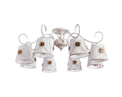 Потолочная люстра Fortuna A5495PL-8WG Arte Lamp